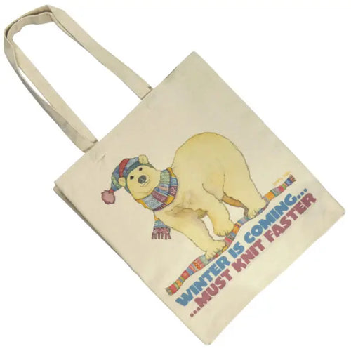 Winter is Coming – Cotton Canvas Bag